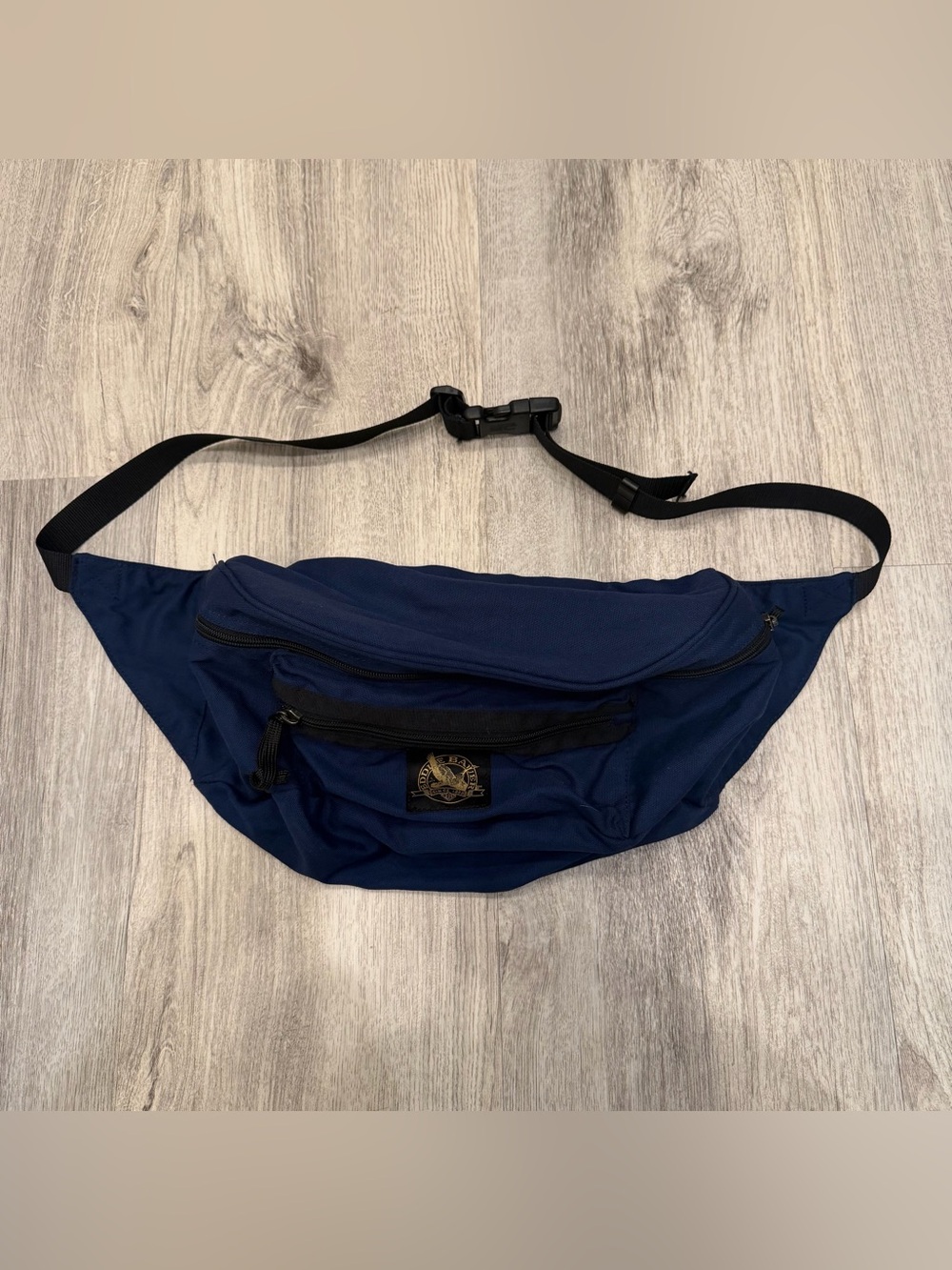 Eddie Bauer Navy Blue Adjustable Fanny Pack Belt Bag
